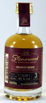 Stonewood Smoky Monk 3 Jahre Miniatur ... 1x 0,05 Ltr.