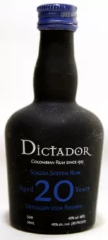 Dictador 20 Jahre Miniatur ... 1x 0,05 Ltr.