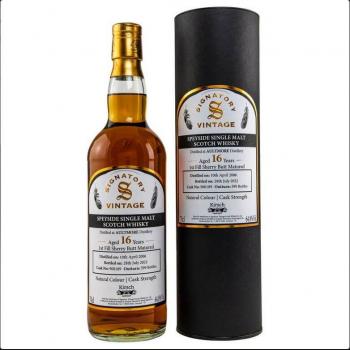 Aultmore 2006/2022 - 16 Jahre 1st fill Sherry Signatory ... 1x 0,7 Ltr.