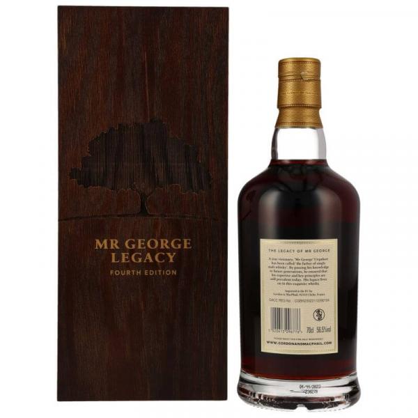 Glen Grant 1958/2023 - 65 Jahre - Gordon & MacPhail - Cask #3818 - Mr. George Legacy ... 1x 0,7 Ltr.