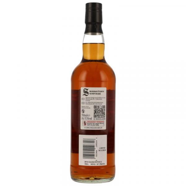 Glenrothes 2014/2024 - 10 Jahre - Signatory 100 Proof Edition Nr. 20 ... 1x 0,7 Ltr.